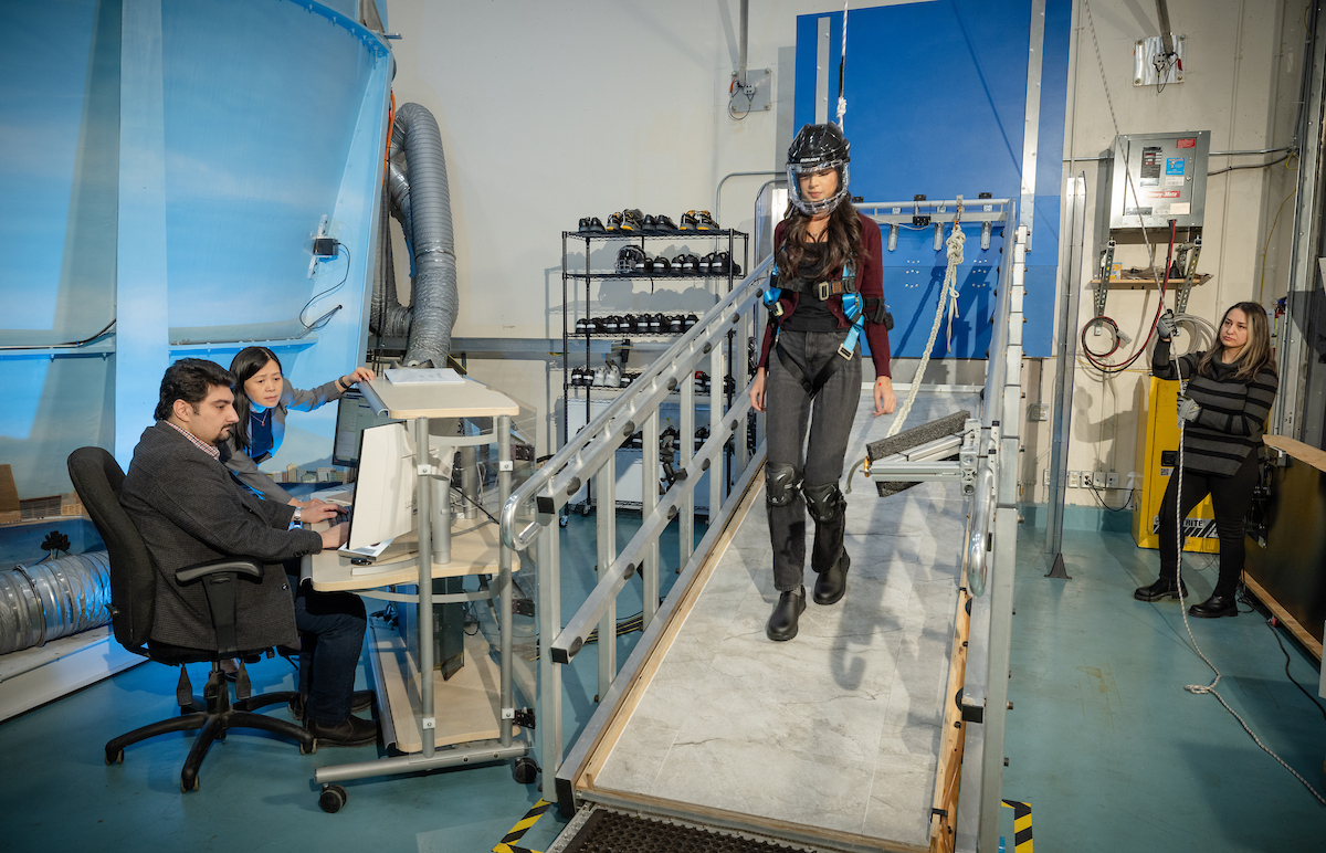 RampLab slip resistance testing facility